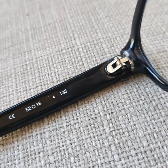 Michael Kors Glasses Black Frame MK256 52[]16 135 Eyeglasses Frame Eye Wear - Picture 10 of 11